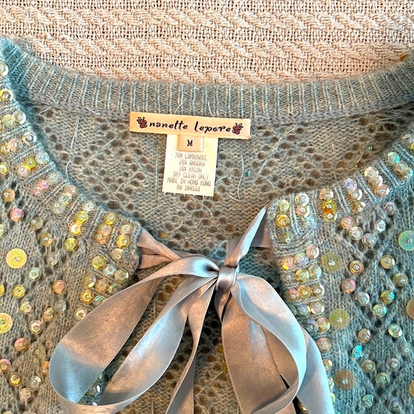 Nanette Lepore camisole top with shrug sweater - Picture 6 of 8